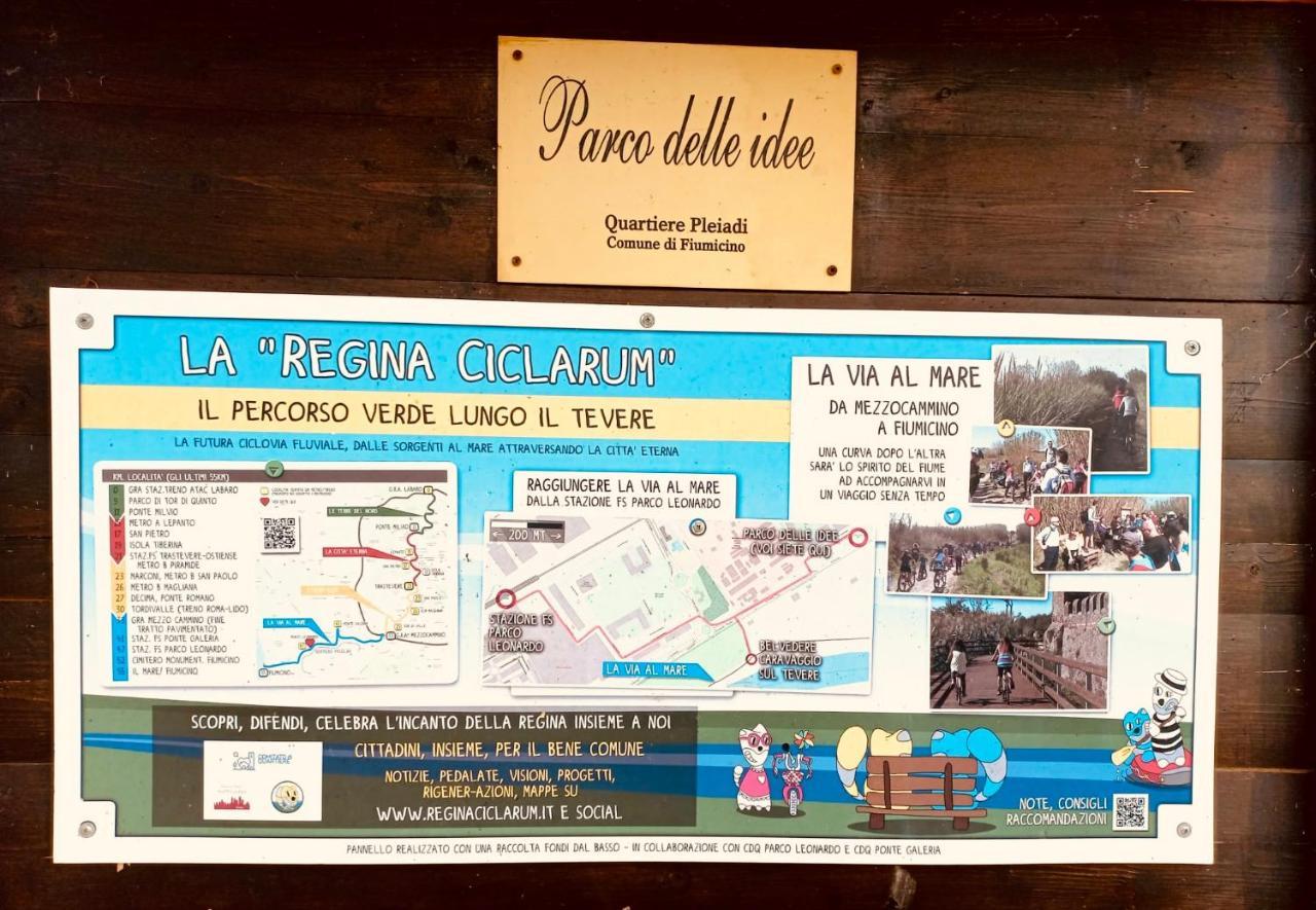 Appartamento Tra Aeroporto Davinci E Fiera Di Roma Fiumicino Ngoại thất bức ảnh