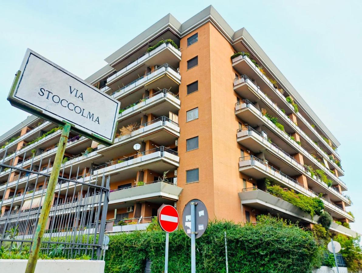 Appartamento Tra Aeroporto Davinci E Fiera Di Roma Fiumicino Ngoại thất bức ảnh